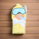 Little Treasure Cute Duckling Hooded Bath Towel
